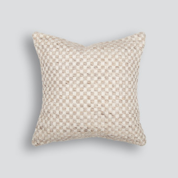 Ollo Pearce Outdoor Cushion - Poly Inner, Taupe/Ivory