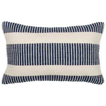 Ollo Micah Outdoor Cushion - Poly Inner, Navy