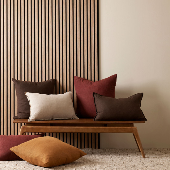 Ollo Milano Feather Inner Cushion, Praline