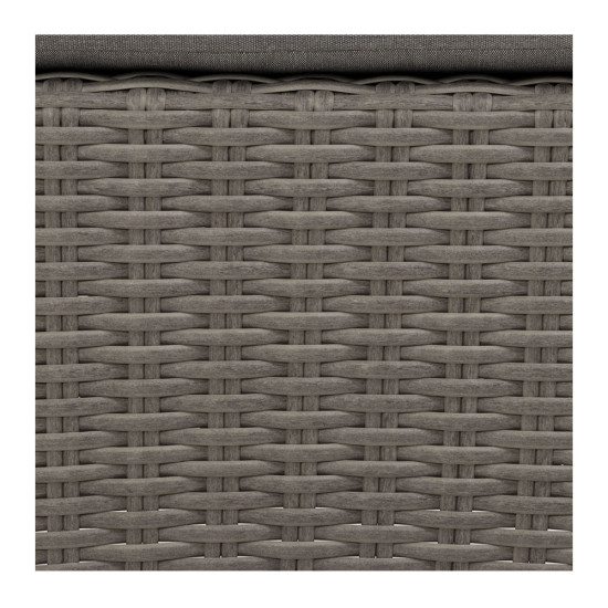 Capri Outdoor Dining Chair, Gunmetal