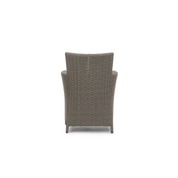Capri Outdoor Dining Chair, Gunmetal