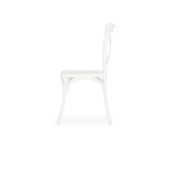 Maddox Outdoor Dining Chair, White