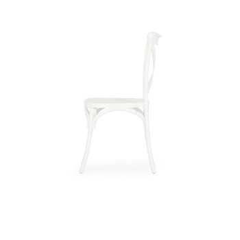 Maddox Outdoor Dining Chair, White