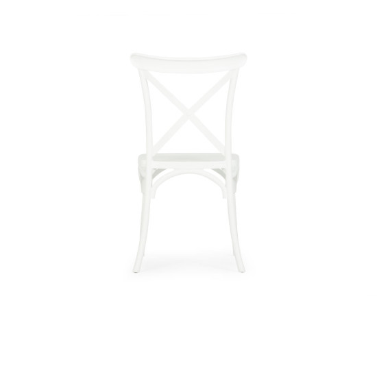 Maddox Outdoor Dining Chair, White