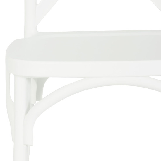 Maddox Outdoor Dining Chair, White