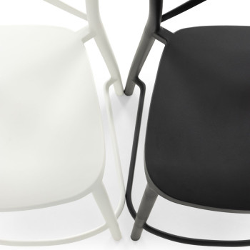 Maddox Outdoor Barstool, White