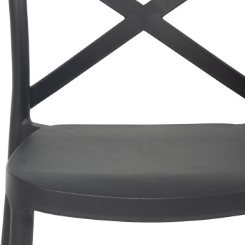Maddox Outdoor Barstool, Charcoal