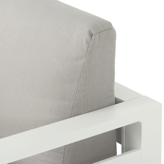 Venus Outdoor One Seater KD, White