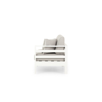 Venus Outdoor Modular 2 Seater 1 Arm RHF KD, White