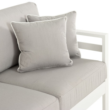 Venus Outdoor Modular 2 Seater 1 Arm RHF KD, White