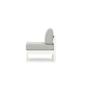 Venus Outdoor Modular One Seater No Arm KD, White