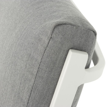 Inca II Outdoor Dining Chair, White