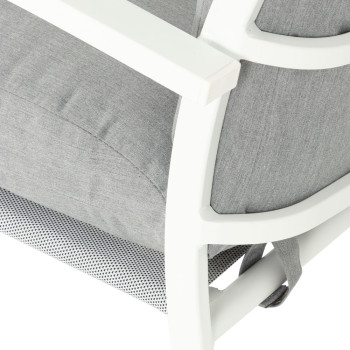Inca II Outdoor Dining Chair, White