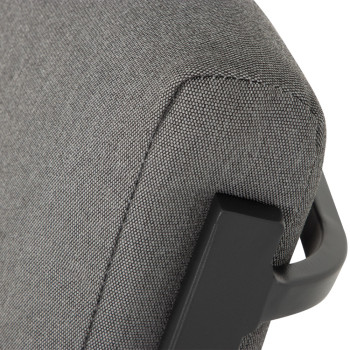 Inca II Outdoor Dining Chair, Gunmetal