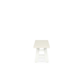 Capri Outdoor Bench Seat - W200, White