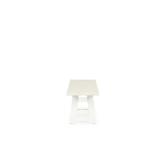 Capri GRC Outdoor Bench Seat 200cm, White
