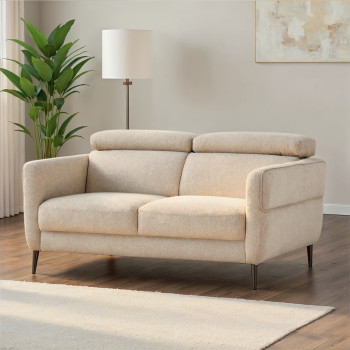 Kiera 2 Seater Sofa, Oatmeal