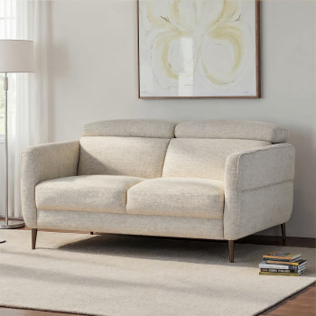Kiera 2 Seater Sofa, Light Grey