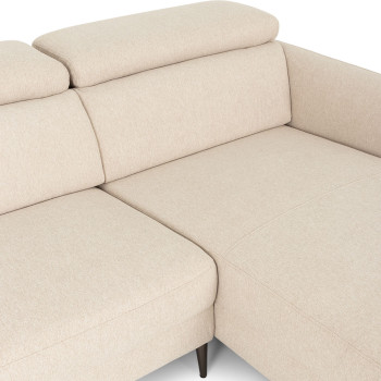 Kiera Chaise Sofa, Oatmeal
