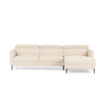 Kiera Chaise Sofa, Oatmeal