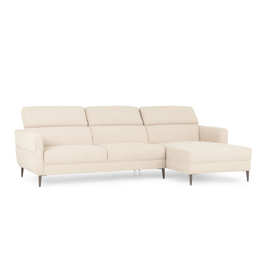 Kiera Right Hand Facing Chaise Sofa, Oatmeal