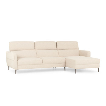 Kiera Chaise Sofa, Oatmeal