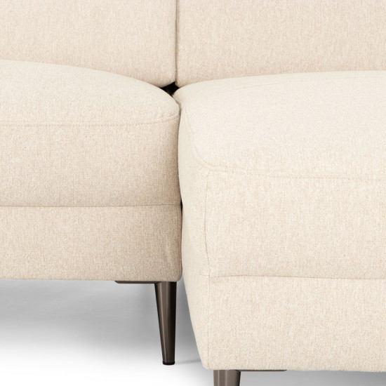 Kiera Right Hand Facing Chaise Sofa, Oatmeal