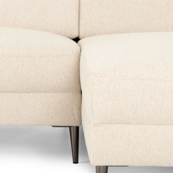 Kiera Chaise Sofa, Oatmeal