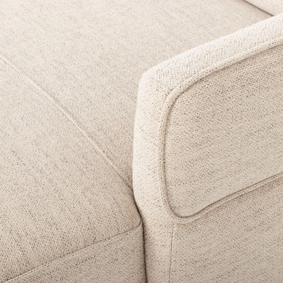 Kiera Right Hand Facing Chaise Sofa, Taupe