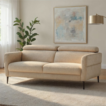 Kiera 3 Seater Sofa, Oatmeal