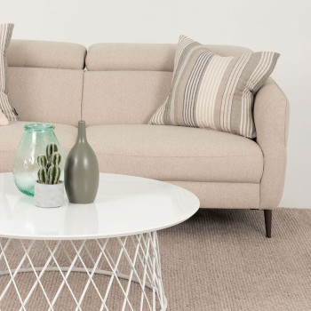 Kiera 3 Seater Sofa, Oatmeal