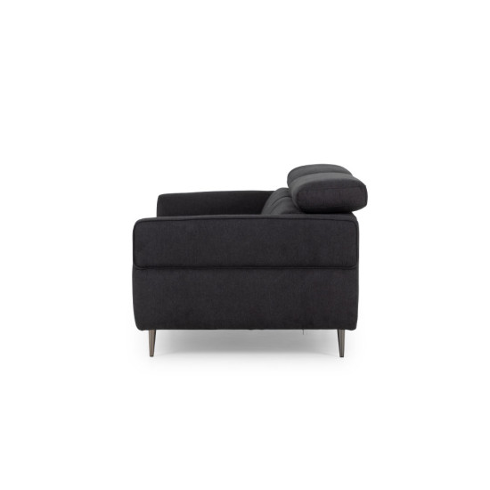 Kiera 3 Seater Sofa, Charcoal