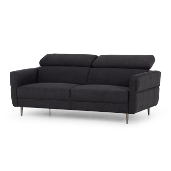Kiera 3 Seater Sofa, Charcoal