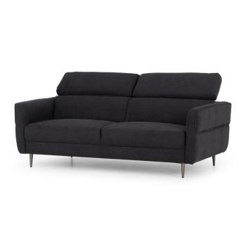 Kiera 3 Seater Sofa, Charcoal