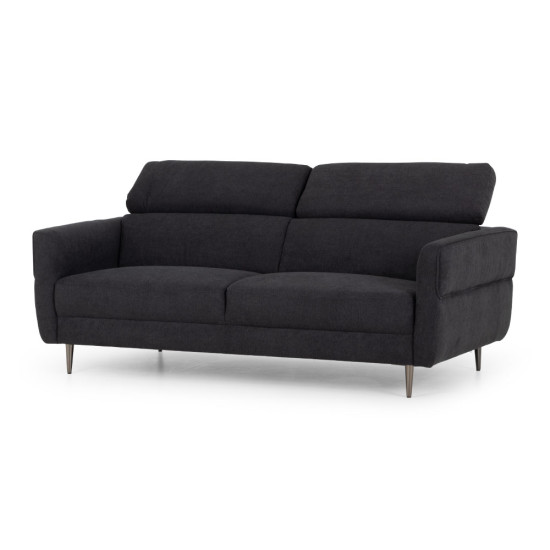 Kiera 3 Seater Sofa, Charcoal
