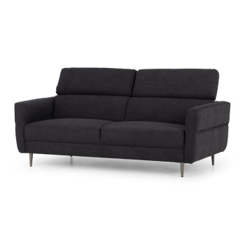 Kiera 3 Seater Sofa, Charcoal