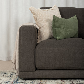 Sorin 2 Seater Sofa, Charcoal