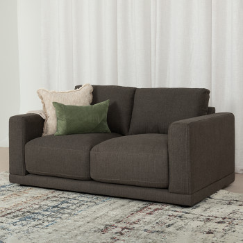Sorin 2 Seater Sofa, Charcoal
