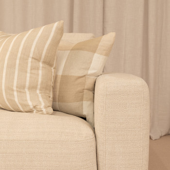 Sorin 2 Seater Sofa, Cream