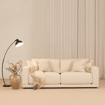 Sorin 3 Seater Sofa, Cream