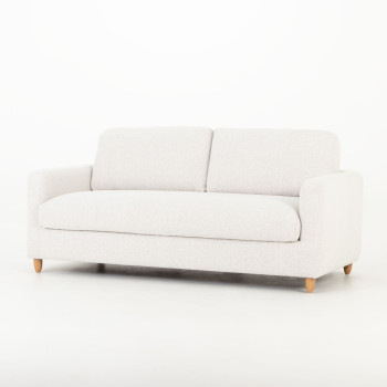 Bella 3 Seater Storage Sofa, Light Grey