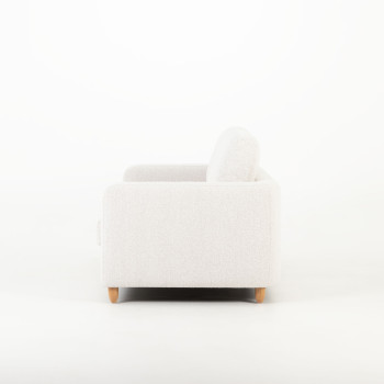 Bella 3 Seater Storage Sofa, Light Grey