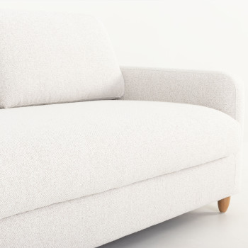 Bella 3 Seater Storage Sofa, Light Grey