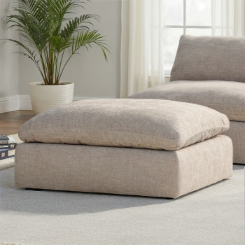 Malone Modular Ottoman, Oatmeal