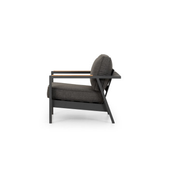 Palau Outdoor One Seater, Gunmetal