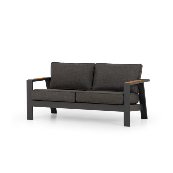 Palau Outdoor 2 Seater, Gunmetal