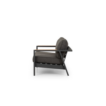 Palau Outdoor 2 Seater, Gunmetal