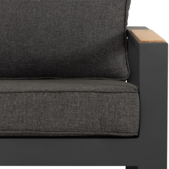 Palau Outdoor 2 Seater, Gunmetal