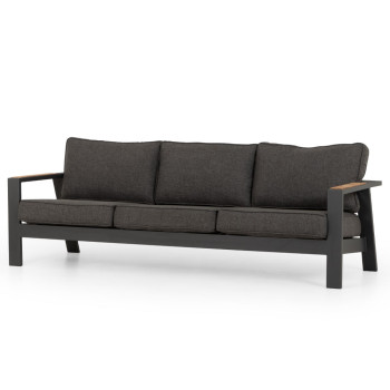 Palau Outdoor 3 Seater, Gunmetal