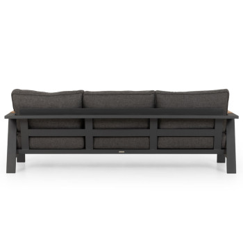 Palau Outdoor 3 Seater, Gunmetal